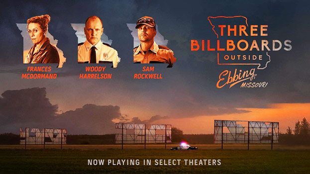 Three Billboards Outside Ebbing, Missouri (2017) ★★★★½